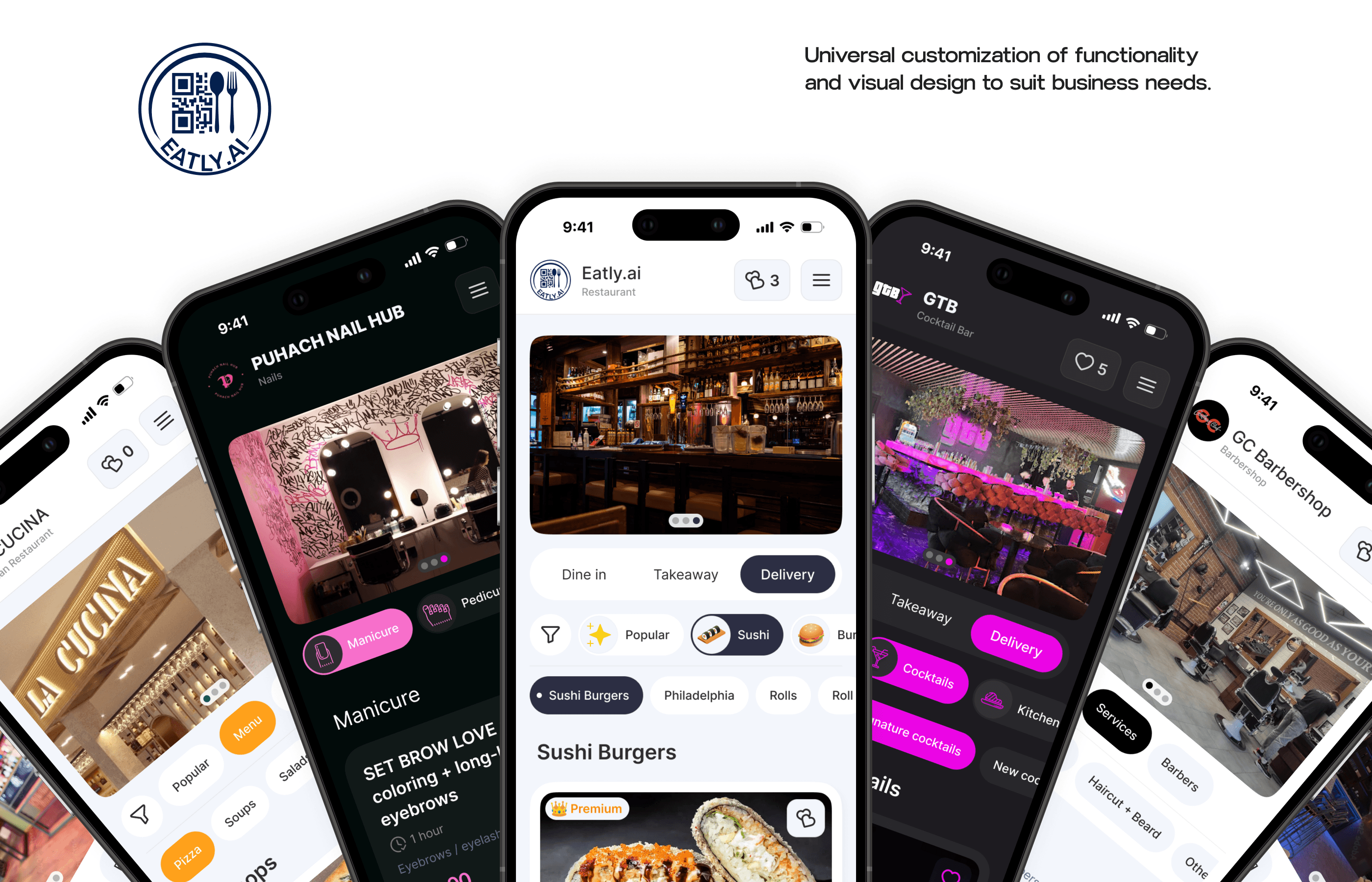 រូបភាពគម្រោង QR Menu, POS & Ordering System